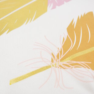 Sierkussen Colorful Feathers | 45 x 45 cm | Katoen/Polyester