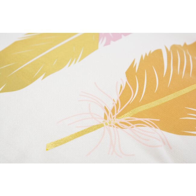 Colorful Feathers Kissenbezug | 45x45 cm | Baumwolle/Polyester