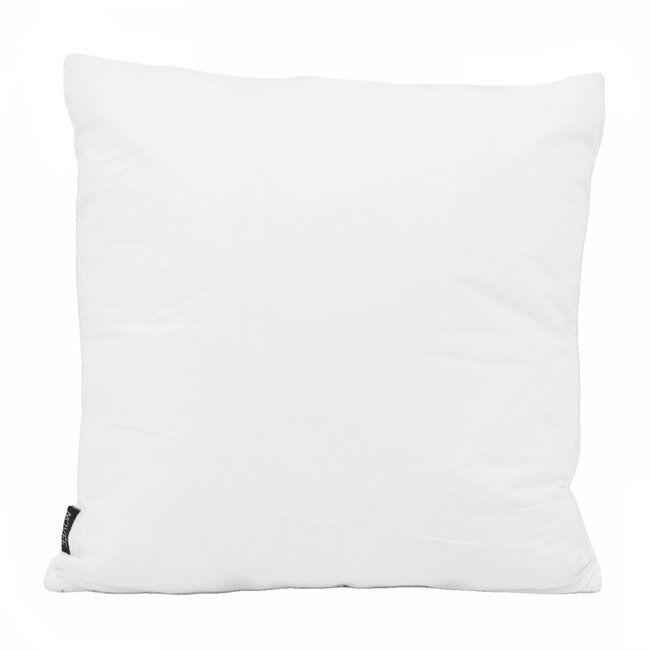 Chenille Chevron Weiß Kissenbezug | 45x45 cm | Polyester