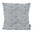 Chenille Chevron Grijs | 45 x 45 cm | Kussenhoes | Polyester