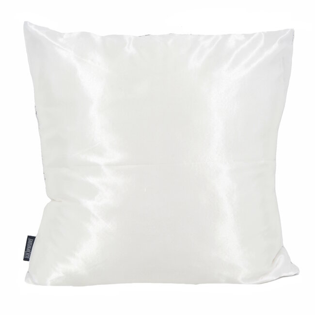Sierkussen Shiny Glitter Silver | 45 x 45 cm | Polyester