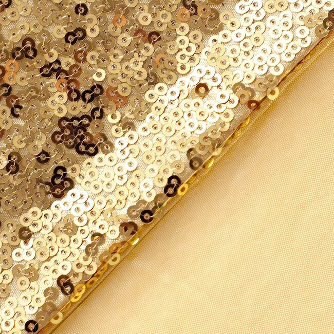 Shiny Glitter Gold | 45 x 45 cm | Kussenhoes | Polyester