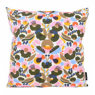 Gek op kussens! Fusion Flowers #2 Kissenbezug | 45x45 cm | Baumwolle/Polyester