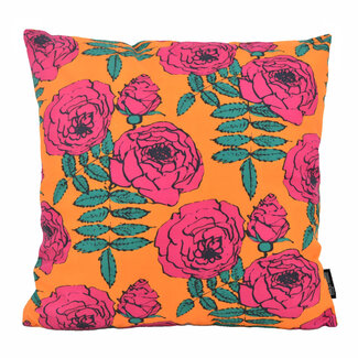 Gek op kussens! Sierkussen Fusion Flowers #3 | 45 x 45 cm | Katoen/Polyester