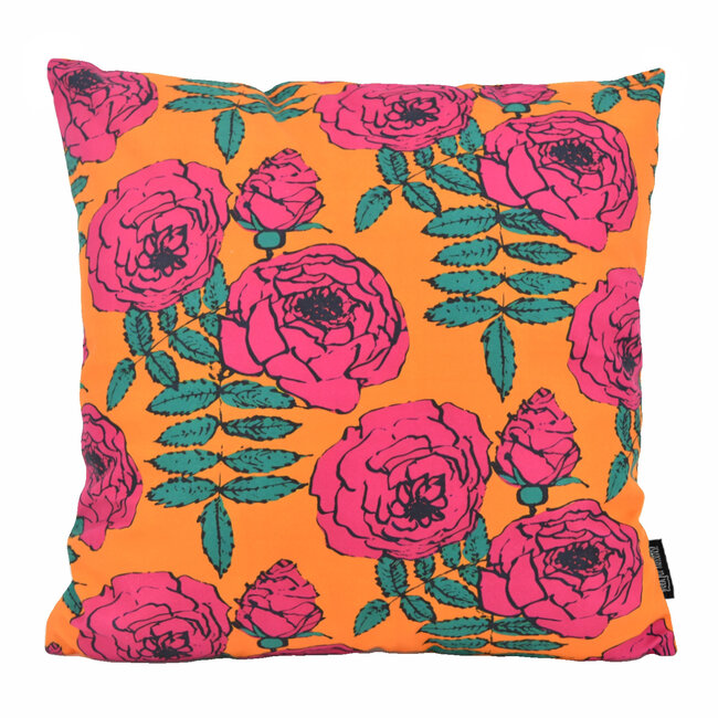 Sierkussen Fusion Flowers #3 | 45 x 45 cm | Katoen/Polyester