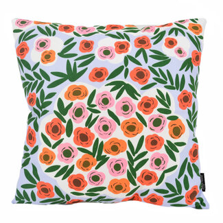 Gek op kussens! Fusion Flowers #6 Kissenbezug | 45x45 cm | Baumwolle/Polyester
