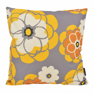 Gek op kussens! Indra Amarillo #1 Kussenhoes | 45x45 cm | Katoen/Linnen