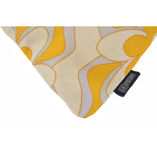 Indra Amarillo #3 Kussenhoes | 45x45 cm | Katoen/Linnen