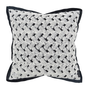 Nordic Braid Kussenhoes | 45x45 cm | Velvet/Polyester