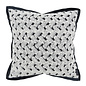 Nordic Braid Kussenhoes | 45x45 cm | Velvet/Polyester