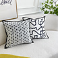 Nordic Braid Kussenhoes | 45x45 cm | Velvet/Polyester