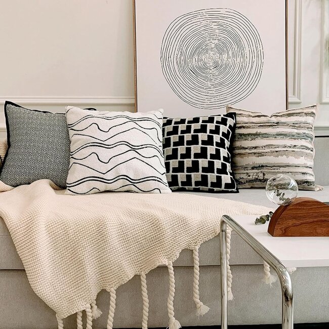 Nordic Bouclé | 45 x 45 cm | Kussenhoes | Polyester