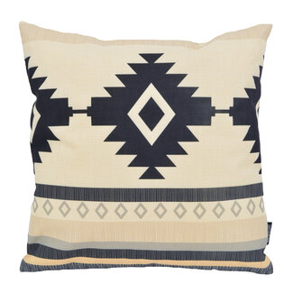 Gek op kussens! Deezz Aztec Kussenhoes | 45x45 cm | Katoen/Linnen