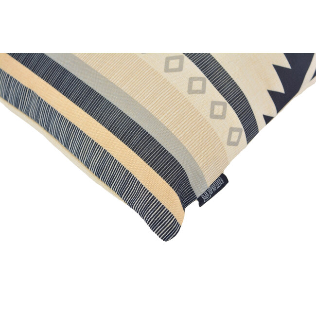 Deezz Aztec Kissenbezug | 45x45 cm | Baumwolle/Leinen