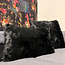 Furry Velvet Zwart | 45 x 45 cm | Kussenhoes | Velvet/Polyester