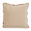 Furry Velvet Beige | 45 x 45 cm | Kussenhoes | Velvet/Polyester