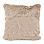 Sierkussen Furry Velvet Beige | 45 x 45 cm | Velvet/Polyester