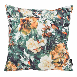 Gek op kussens! Classic Flowers Kussenhoes | 45x45 cm | Katoen/Polyester