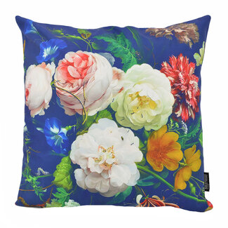 Gek op kussens! Sierkussen Soft Colorful Flowers | 45 x 45 cm | Katoen/Polyester