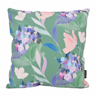 Gek op kussens! Juna Leaves | 45 x 45 cm | Kussenhoes | Katoen/Polyester