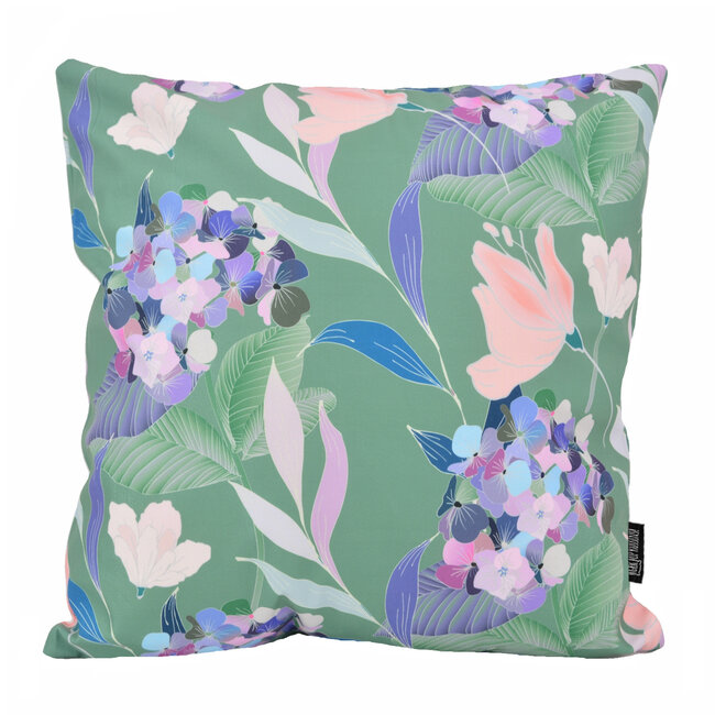 Sierkussen Juna Leaves | 45 x 45 cm | Katoen/Polyester