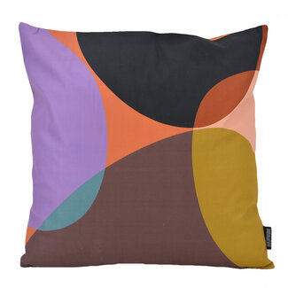 Gek op kussens! Retro Daya | 45 x 45 cm | Kussenhoes | Katoen/Polyester