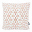 White/Rose Geometric | 45 x 45 cm | Kussenhoes | Polyester