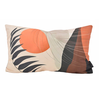 Gek op kussens! Sunrise Leaf Kissenbezug | 30x50 cm | Baumwolle/Polyester