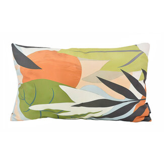 Gek op kussens! Sunset Leaf Kissenbezug | 30x50 cm | Baumwolle/Polyester