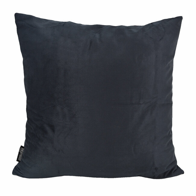 Bliss Diamond - Zwart Kussenhoes | 45x45 cm | Velvet/Polyester