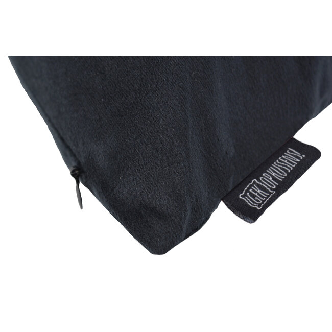 Bliss Diamond - Schwarz Kissenbezug | 45x45 cm | Samt/Polyester