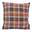 Sierkussen Kerst Tartan Blauw | 45 x 45 cm | Viscose/Polyester