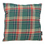 Kerst Tartan Groen | 45 x 45 cm | Kussenhoes | Viscose/Polyester