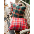 Sierkussen Kerst Tartan Rood | 45 x 45 cm | Viscose/Polyester