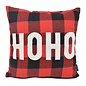 HOHO Kerst Ruit Kussenhoes | 45x45 cm | Katoen