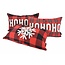 SNOW Kerst Ruit Kussenhoes | 30x50 cm | Katoen