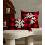 SNOW Kerst Ruit Kussenhoes | 45x45 cm | Katoen