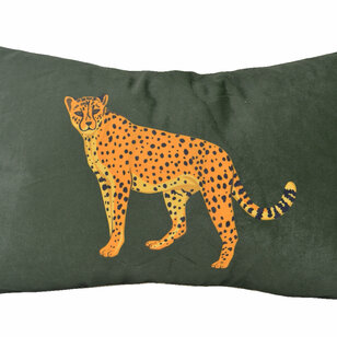 Wild Jungle #3 Kussenhoes | 30x50 cm | Velvet/Polyester