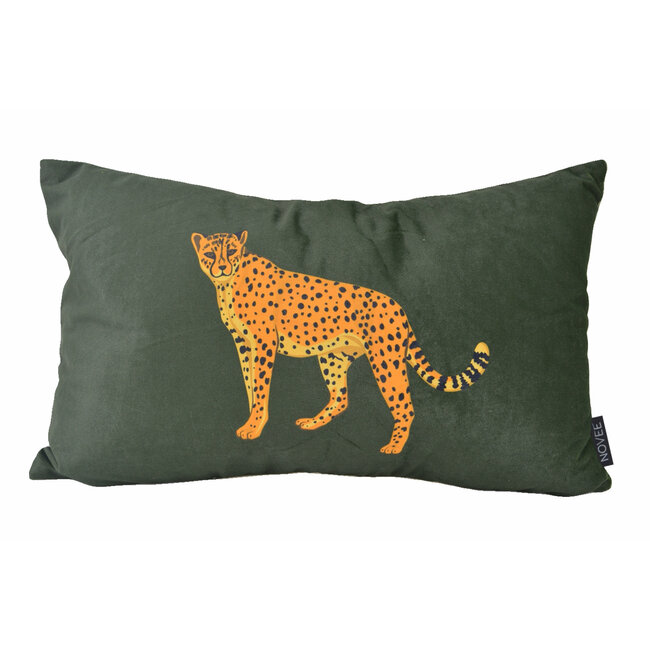 Wild Jungle #3 | 30 x 50 cm | Kussenhoes | Velvet/Polyester