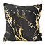 NOVÉE Metallic Marble Black | 45 x 45 cm | Kussenhoes | Velvet/Polyester