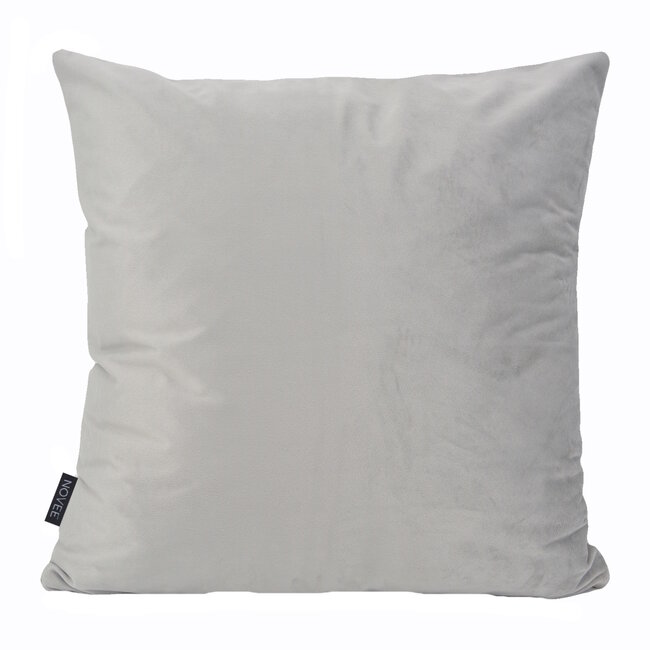 Metallic Marble Grey Kissenbezug | 45x45 cm | Samt/Polyester