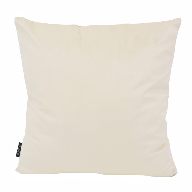 Sierkussen Metallic Marble Cream | 45 x 45 cm | Velvet/Polyester