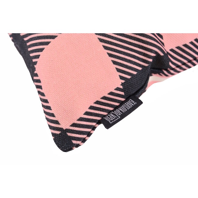 Merry Christmas - Pink #1 Kissenbezug | 45x45 cm | Baumwolle/Leinen