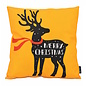 Weihnachten Rentier Kissenbezug | 45x45 cm | Baumwolle/Polyester
