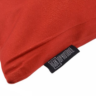 Red Snowflake Kussenhoes | 45x45 cm | Katoen/Polyester