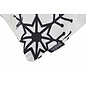 Zwart - Wit Kerst #4 Kussenhoes | 45x45 cm | Katoen/Polyester