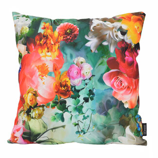 Gek op kussens! Bold Flowers Kussenhoes | 45x45 cm | Katoen/Polyester