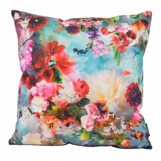 Gek op kussens! Eclectic Flowers | 45 x 45 cm | Kussenhoes | Katoen/Polyester