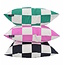 Checker Roze | 45 x 45 cm | Kussenhoes | Katoen/Polyester