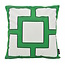 Graphic Chain Groen Kussenhoes | 45x45 cm | Katoen/Polyester